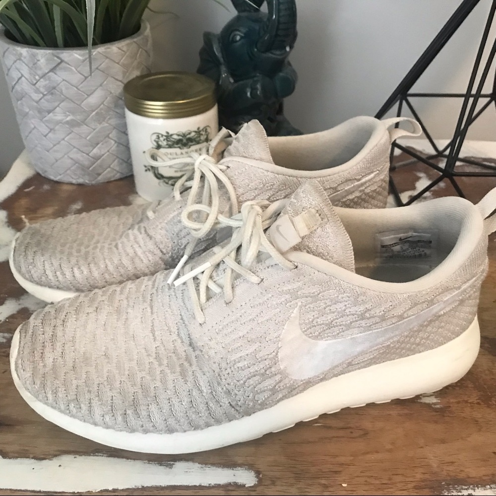 Nike Roshe One Flyknit (Sail/White)